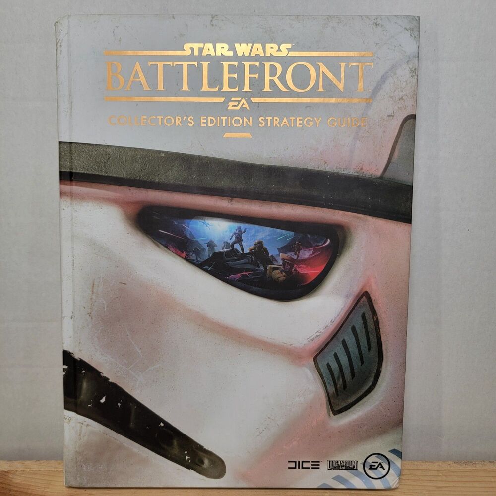 BOOK Star Wars Battlefront - Collector's Edition Strategy Guide (hardback)